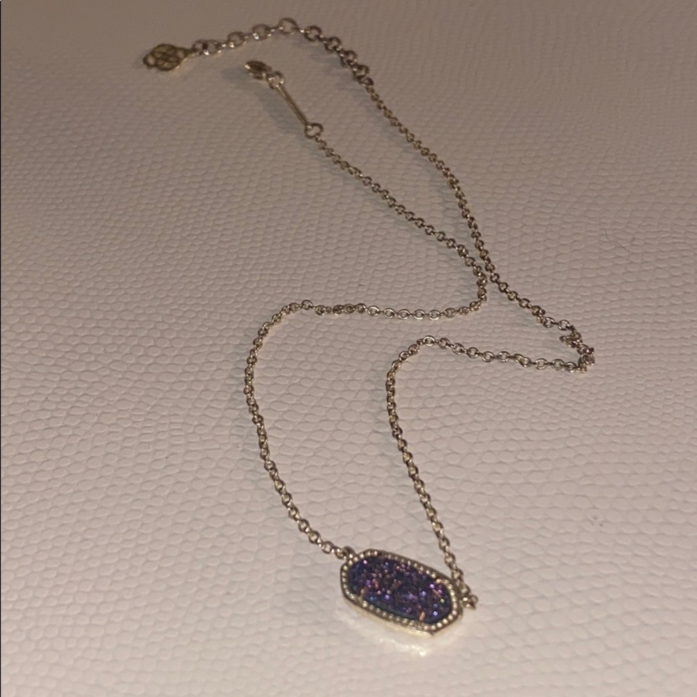 Kendra Scott Gold Multi Druzy Elisa